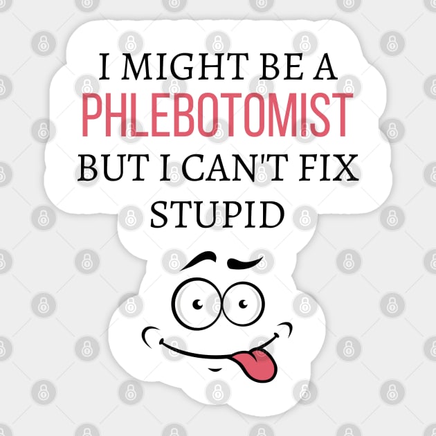 Phlebotomist Sticker by Mdath